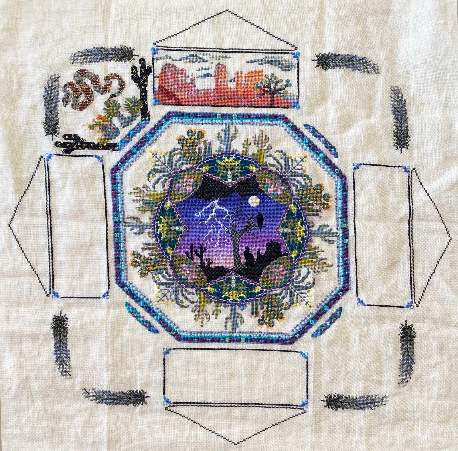 Desert Landscapes Mandala – Lissylaine