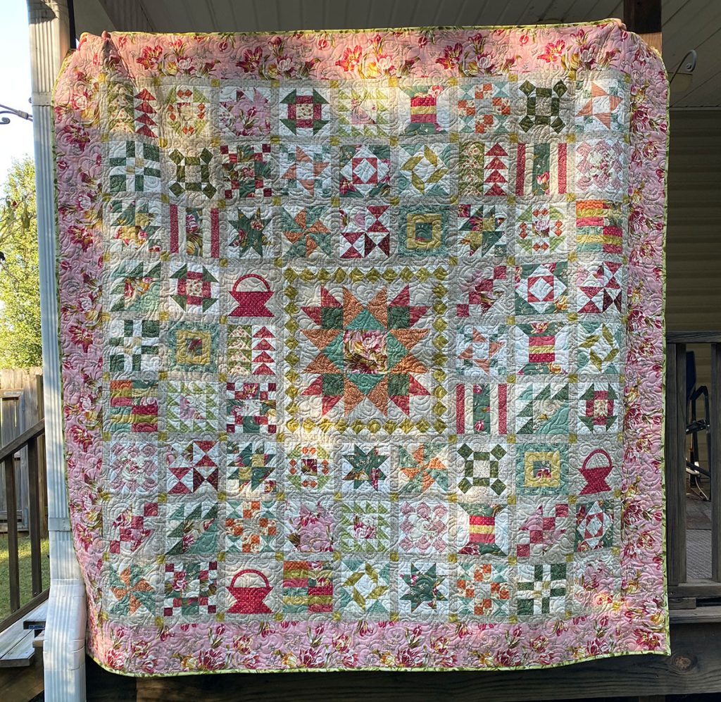 Lady Tulip quilt